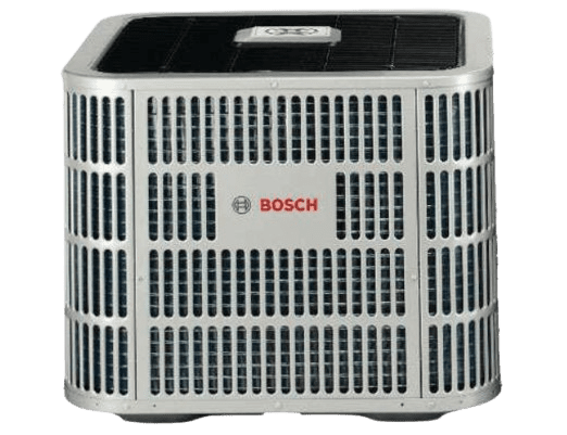bosch cold-climate heat pump outdoor unit in Ottawa